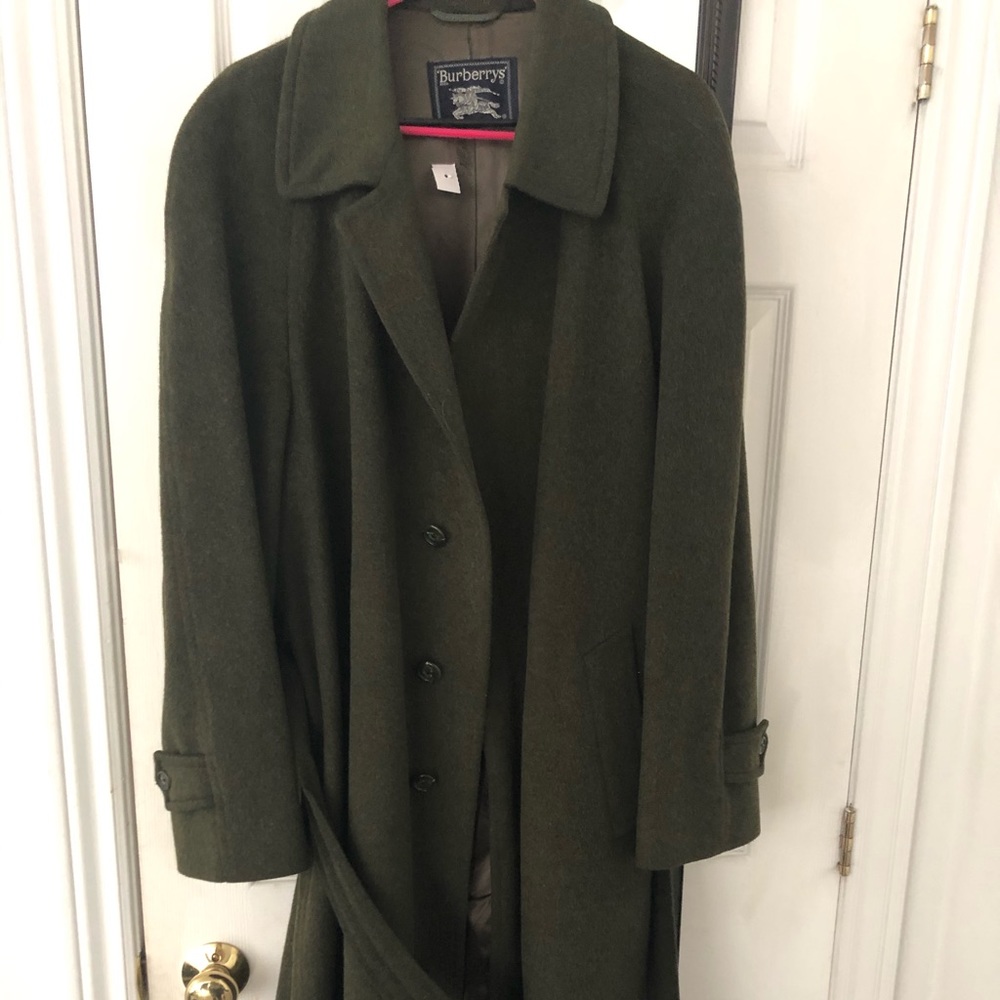 Burberry’s Men’s Wool Vintage Coat